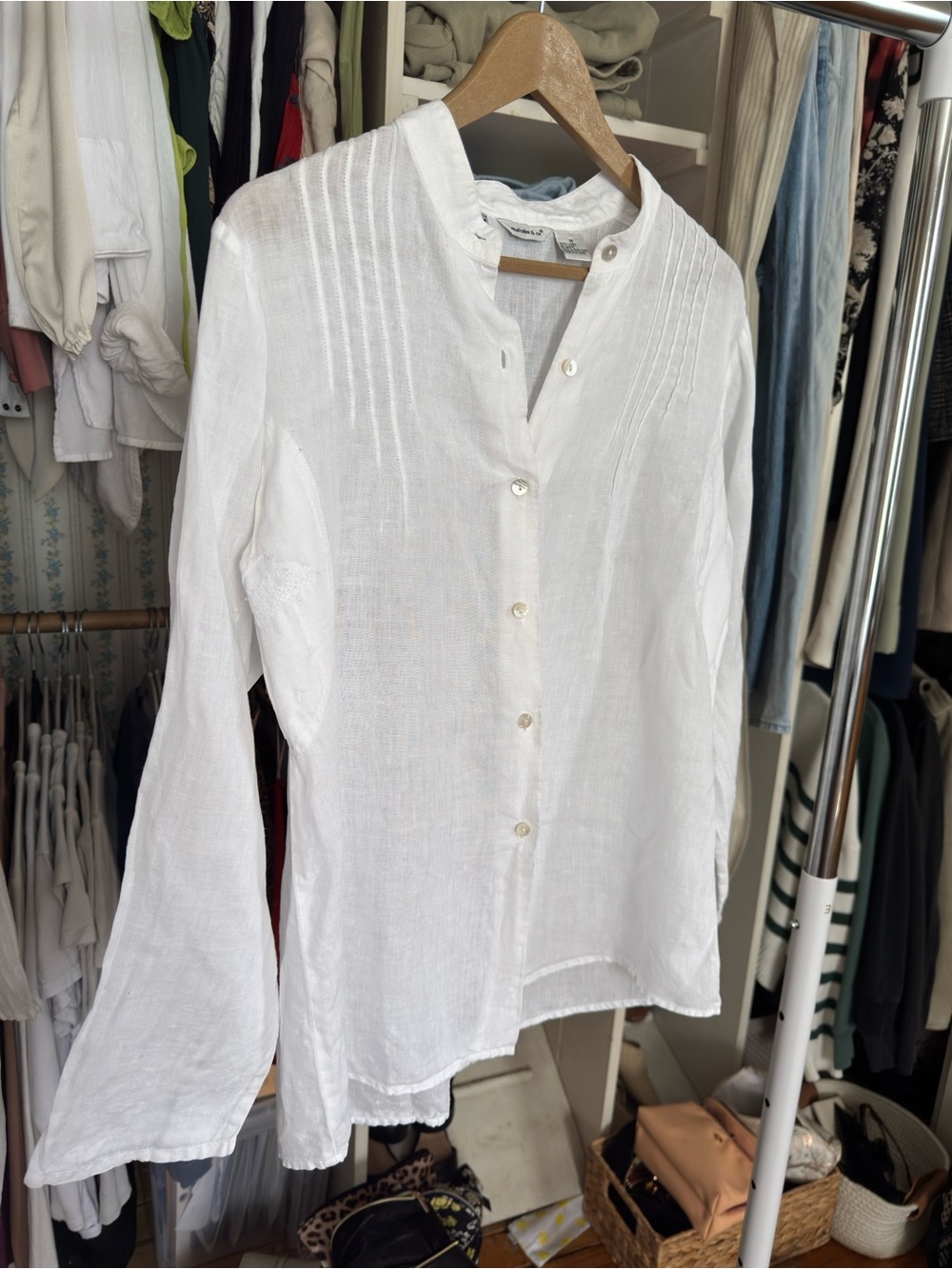 Vintage Linen Malcolm & Co Shirt